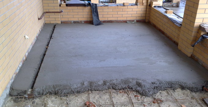 Инструкция по заливке пола бетоном